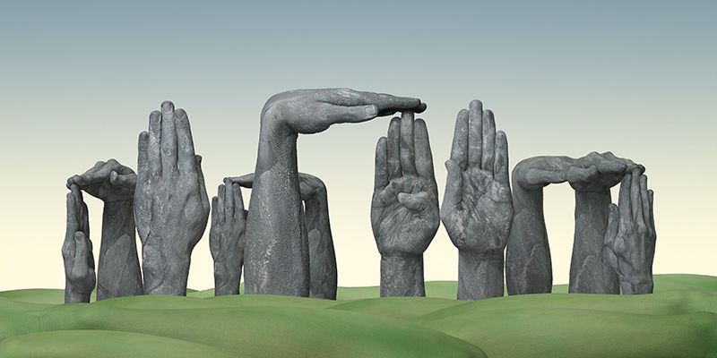 Guido Daniele England Stonehenge  - Auction uMANItà - Cambi Casa d'Aste