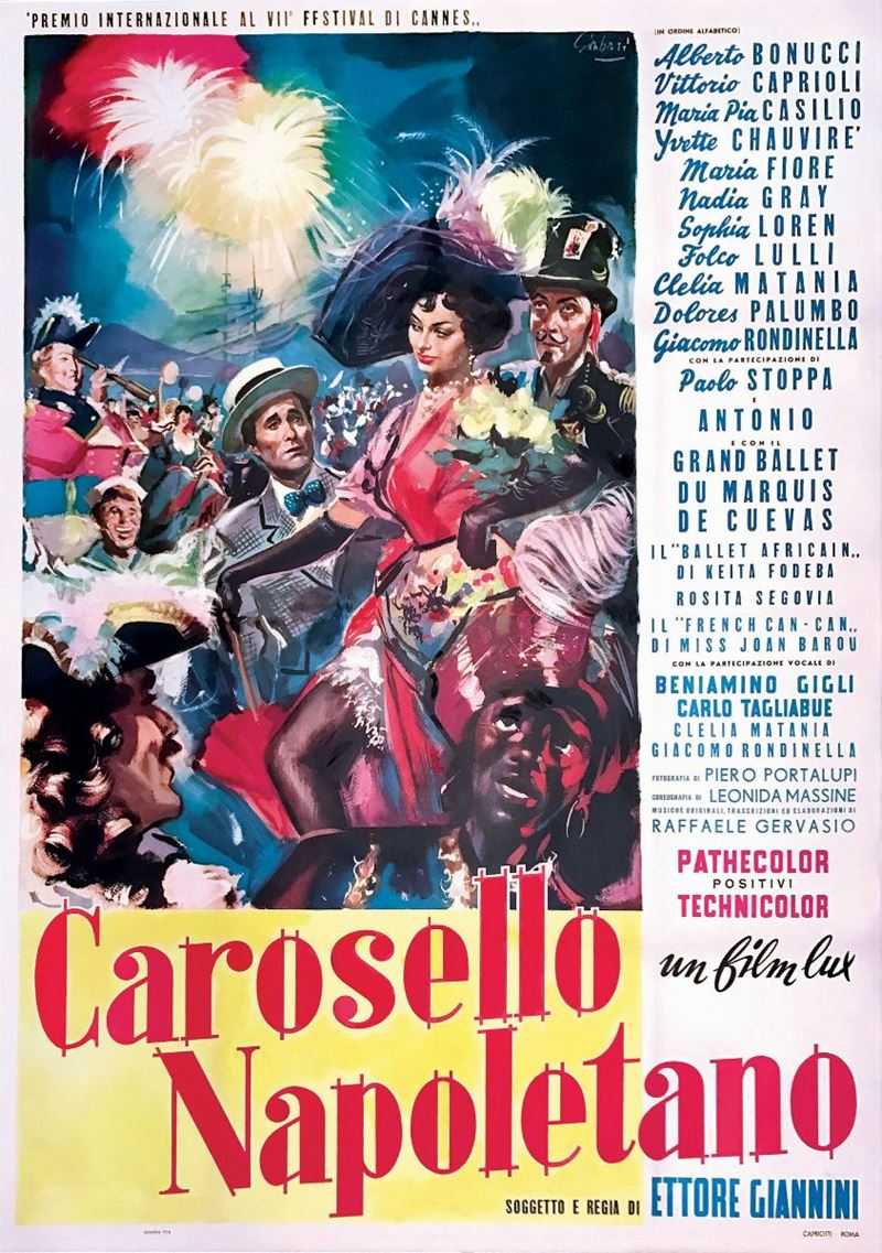 Nicola Simbari (1921-2012) CAROSELLO NAPOLETANO  - Auction Vintage Posters - Cambi Casa d'Aste