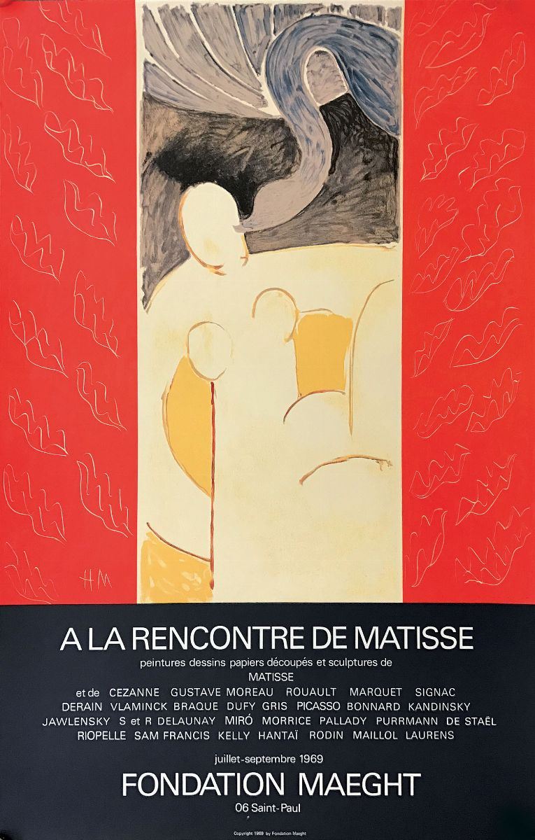 Henri Matisse (1869 - 1954) A LA RENCONTRE DE MATISSE, PEINTURES, DESSINS, PAPIERS DECOUPES…  - Auction Vintage Posters - Cambi Casa d'Aste