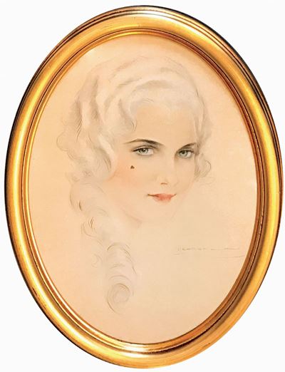 Tito Corbella (1885-1966)(volto di Modella)