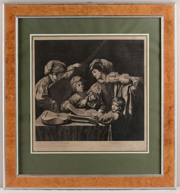 Lotto composto da tre incisioni, XVIII-XIX secolo
