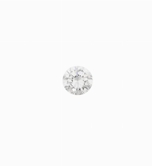 Brilliant-cut diamond weighing 4.70 carats. Gemmological Report R.A.G. Torino