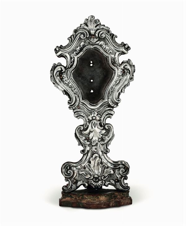 A silver reliquary, Genoa, 1778