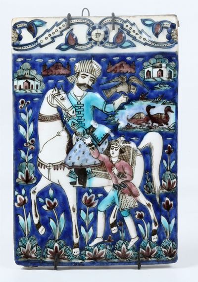 Mattonella Iran, Periodo Qajar (1779-1925), XIX Secolo