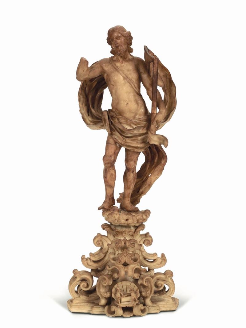 Cristo in alabastro. XVIII secolo  - Asta Antiquariato - Cambi Casa d'Aste