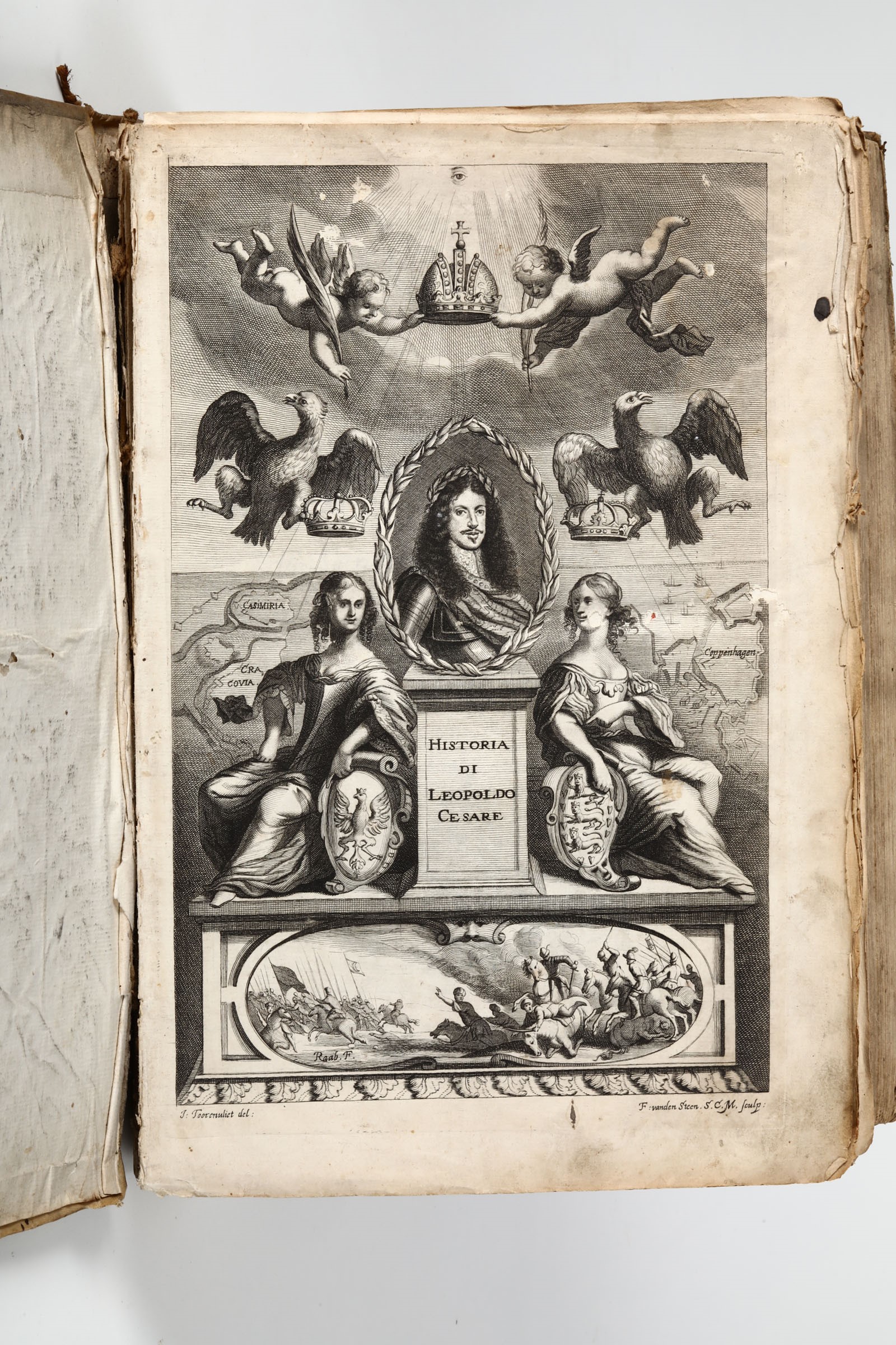 Gualdo Priorato, Galeazzo - Historia di Leopoldo Cesare, Vienna 1670, Gio. Battista Hacque