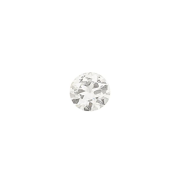 Brilliant-cut diamond weighing 2.16 carats. Gemmological Report R.A.G. Torino