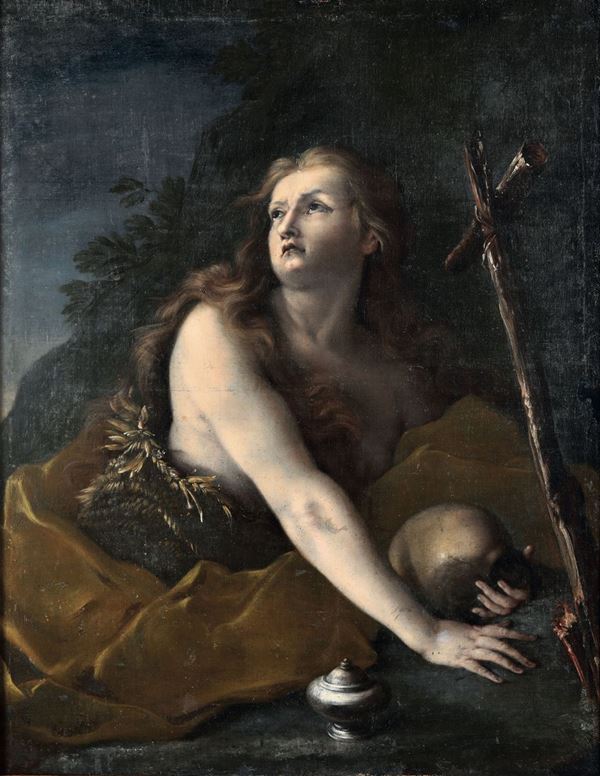 Domenico Guidobono - Domenico Guidobono (Savona 1668 - Napoli 1746) Maddalena penitente