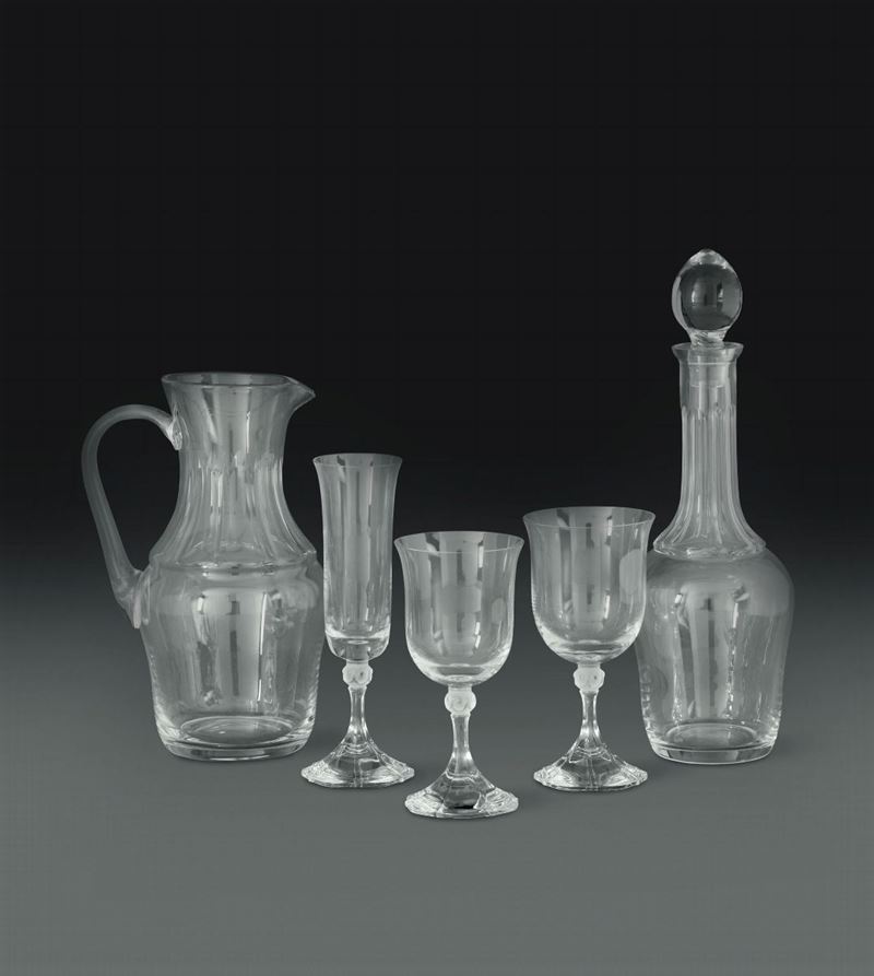 Servizio di bicchieri “Classic Rose” Rosenthal, seconda metà del XX secolo  - Auction L'Art de la Table - Cambi Casa d'Aste