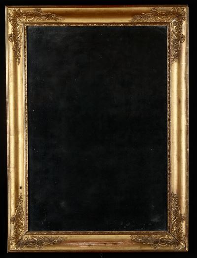 Specchiera in Stile Impero Dorata, XX Secolo
