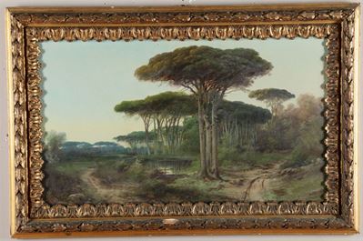 Henry Markò (1855-1921)paesaggio