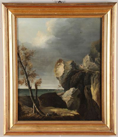 Scuola del XVIII Secolopaesaggio Costiero