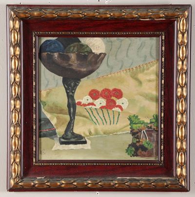 Pittore del XX Secolocoppia di Nature Morte