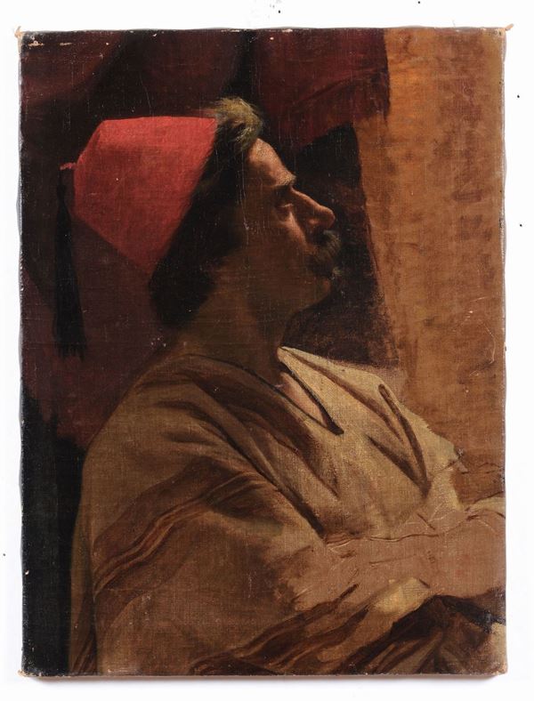 Pittore del XIX secolo Ritratto maschile