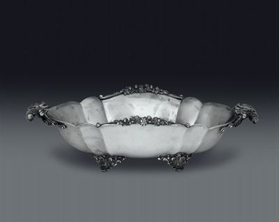 Centrotavola in Argento. Argenteria Artistica Italiana del XX Secolo