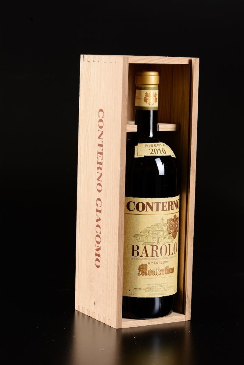 Giacomo Conterno, Barolo, Monfortino, riserva 2010  - Auction Fine and Collectible Wines and Spirits - Cambi Casa d'Aste