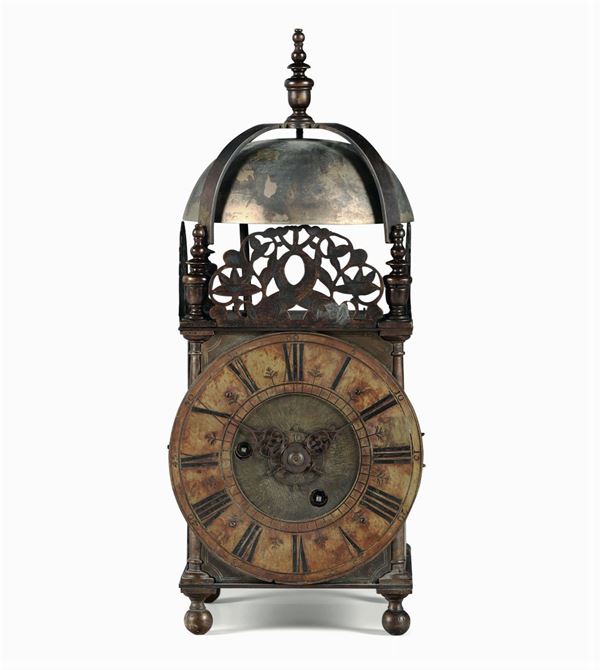 Orologio a lanterna. Inghilterra XVIII secolo