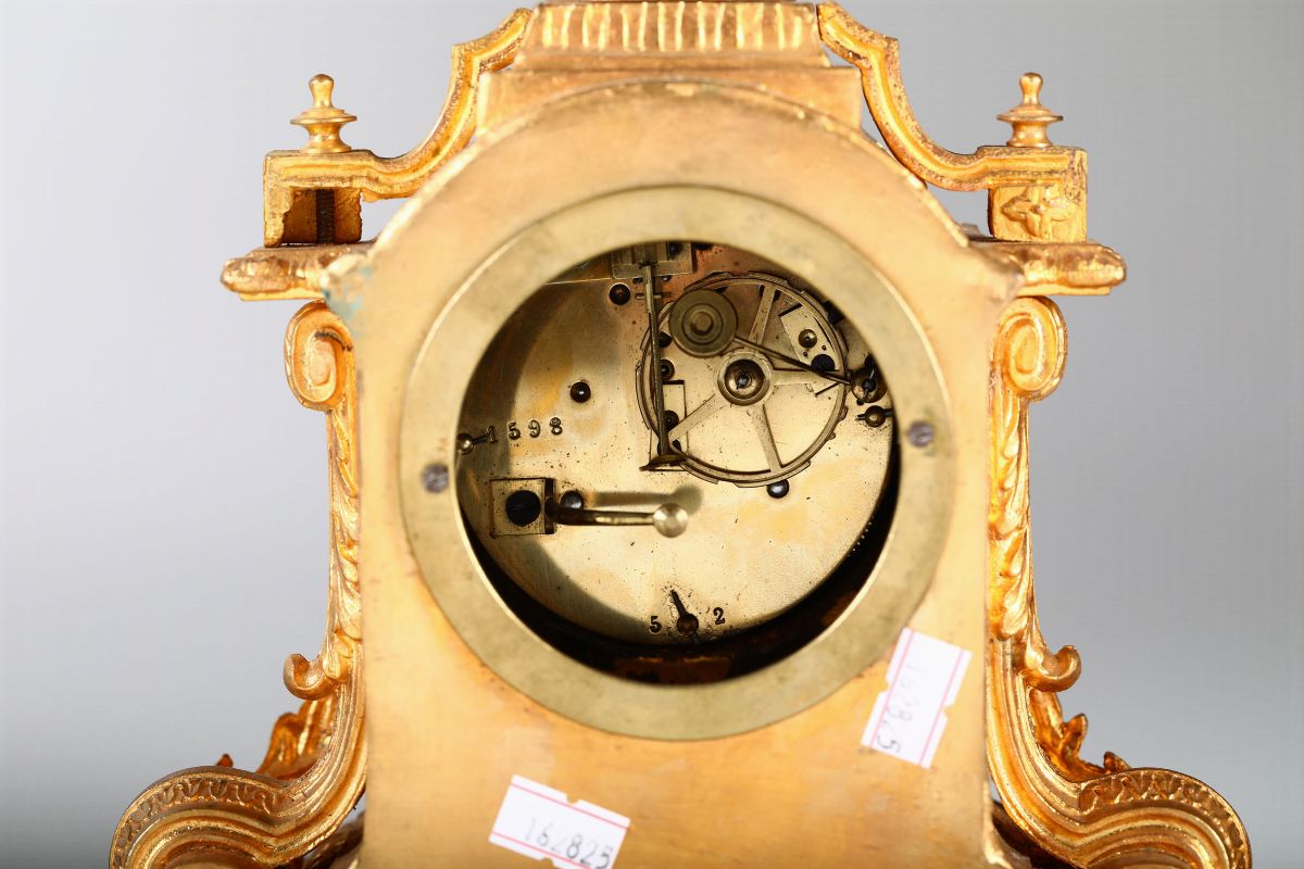 Due Pendole con Miniauture. Francia XIX Secolo