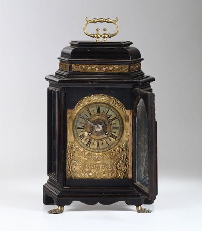 Pendola Inlegno Ebanizzato, Italia o Austria XVIII-XIX Secolo