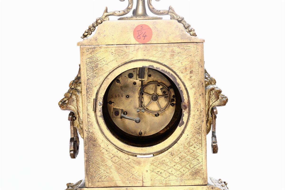 Due Pendole in Bronzo. Francia XIX Secolo