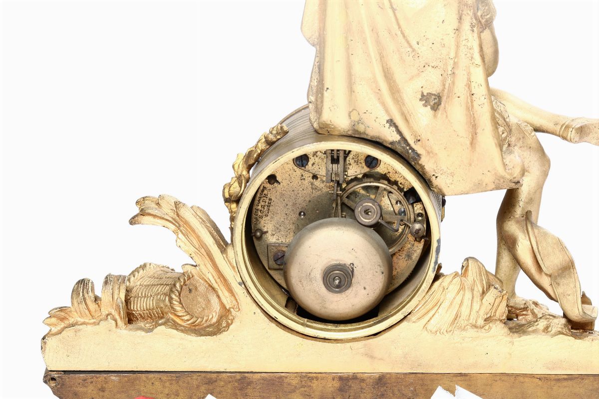 Pendola Figurata. Francia XIX Secolo