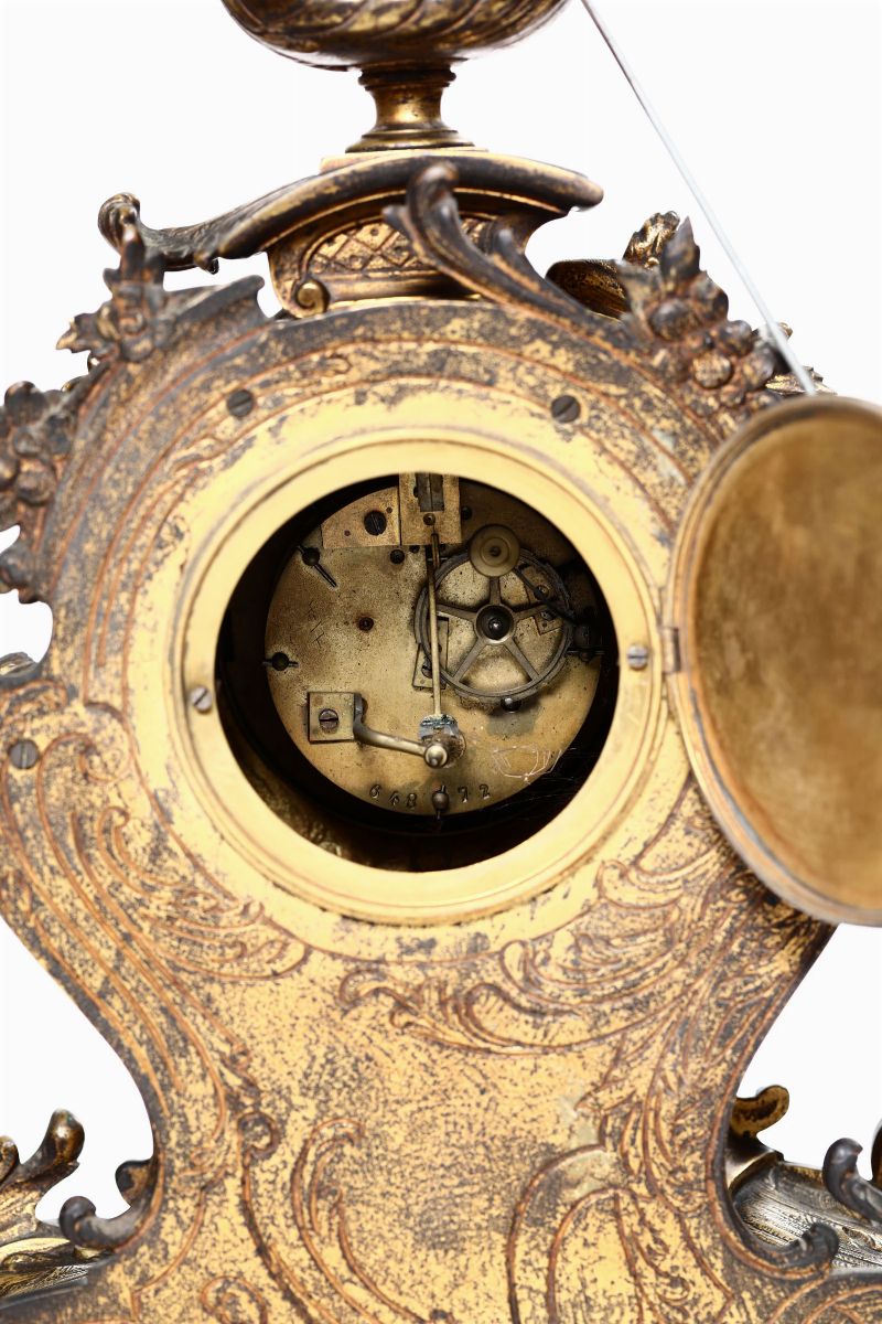 Trittico in Bronzo. Francia XIX Secolo