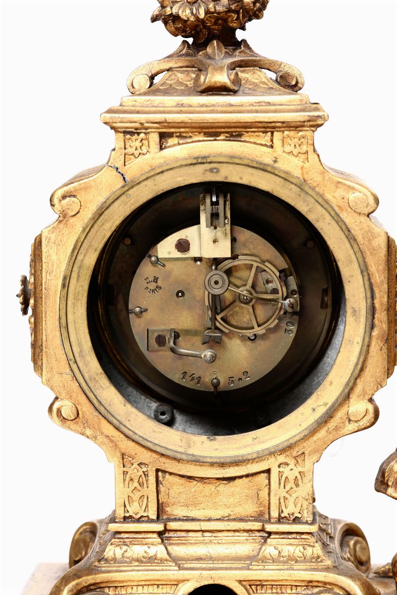 Pendola con Soggetto Storico. Francia XIX Secolo