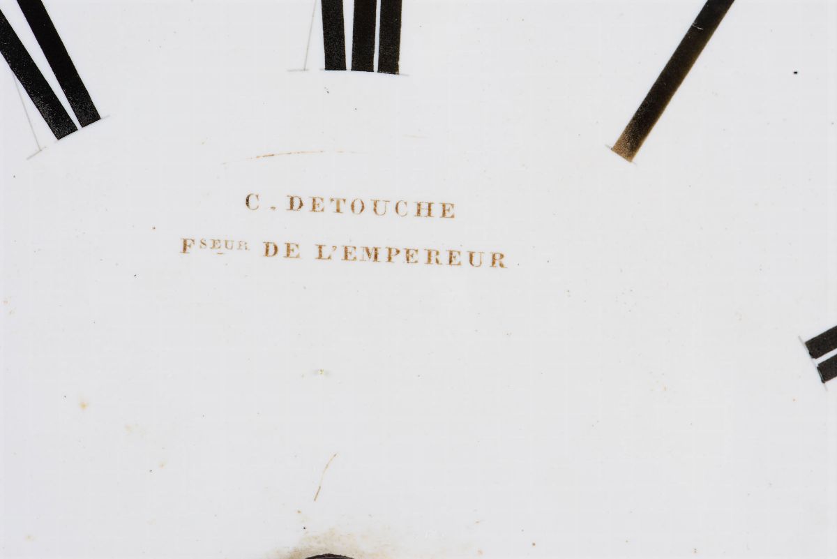 Pendola a Portico. Detouche F.seur, Francia XIX Secolo