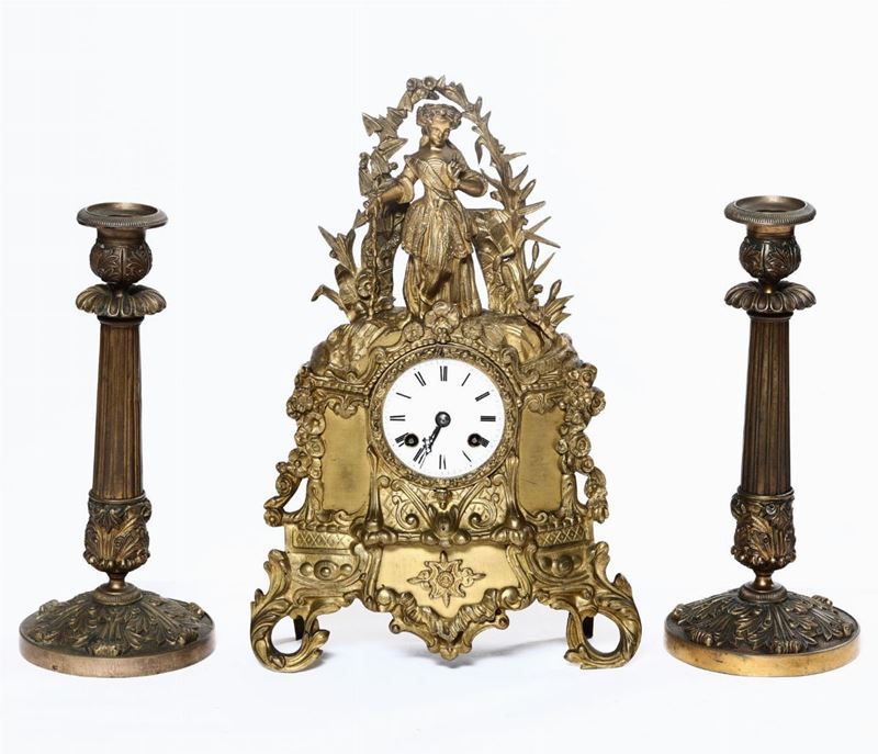 Pendola Romantica. Francia XIX Secolo