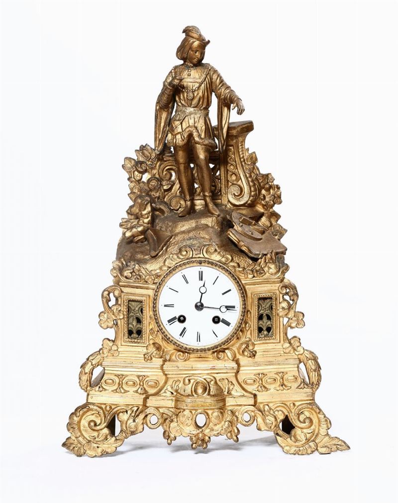 Pendola Figurata, Francia XIX Secolo