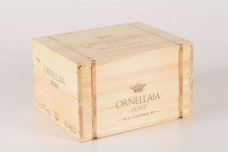 Tenuta dell'Ornellaia, Il Carisma, 2015  - Auction Fine and Collectible Wines and Spirits - Cambi Casa d'Aste