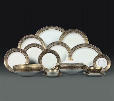 Servizio da Tavola “chambord” Limoges, Manifattura L.bernardaud & Cie, Seconda Metà del XX Secolo
