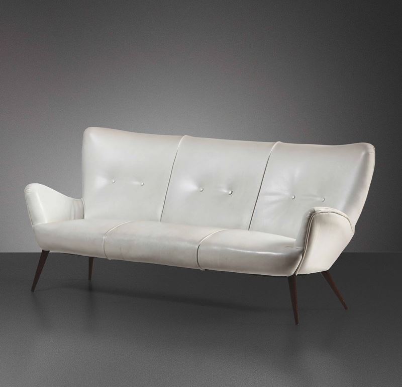 A sofa, Italy, 1950s ca.  - Auction Design Lab - Cambi Casa d'Aste