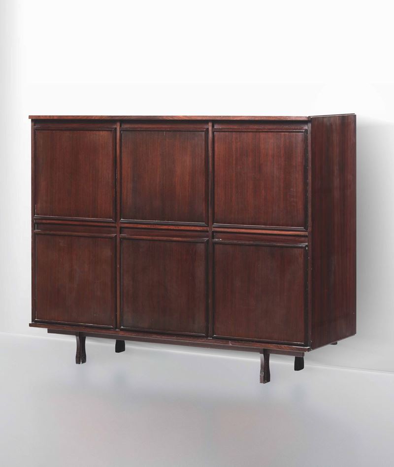 A wooden sideboard, Italy, 1950s  - Auction Design Lab - Cambi Casa d'Aste