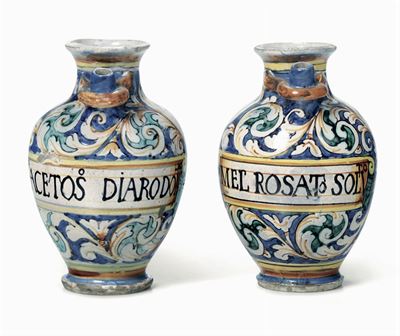 Coppia di Orcioli Montelupo, Primo Quarto del XVII Secolo
