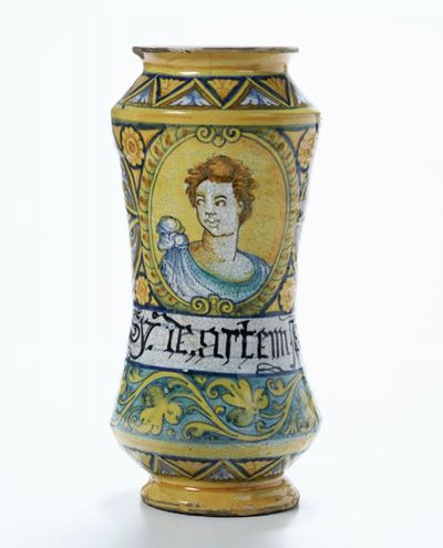 Albarello Faenza, Terzo Quarto del XVI Secolo