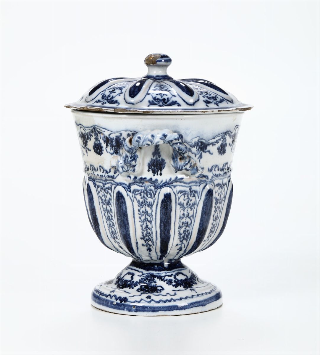 Vaso con Coperchio Savona, Metà del XVIII Secolo