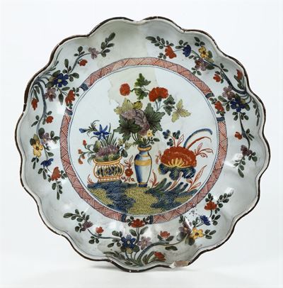 Piatto Faenza, Manifattura Ferniani, 1775-1800