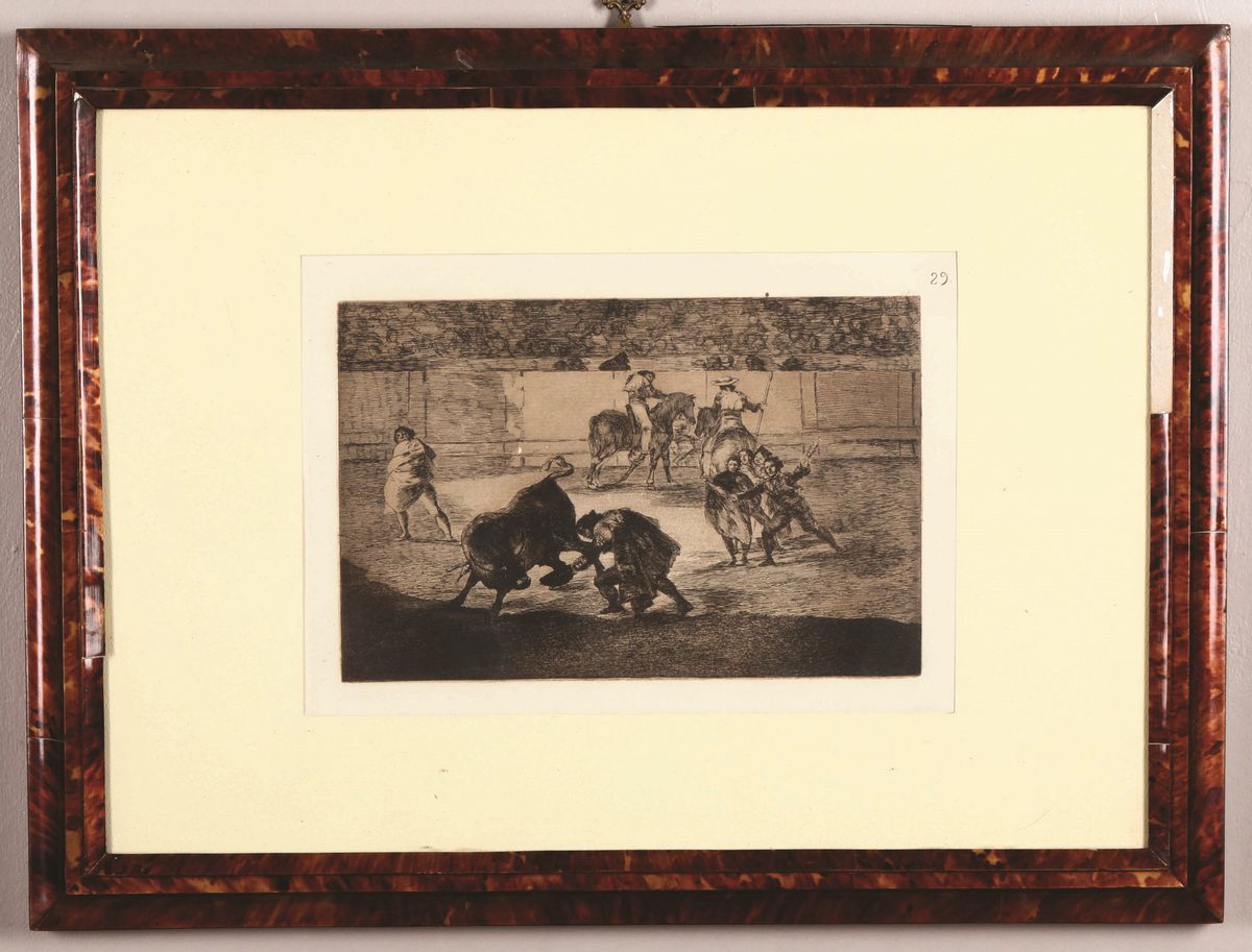 Goya, Franciscotauromachia,due Incisioni e Altre Tre nel Lotto