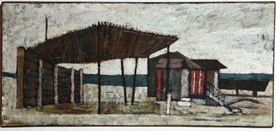 Bepi Romagnoni (1930-1964)paesaggio, 1954