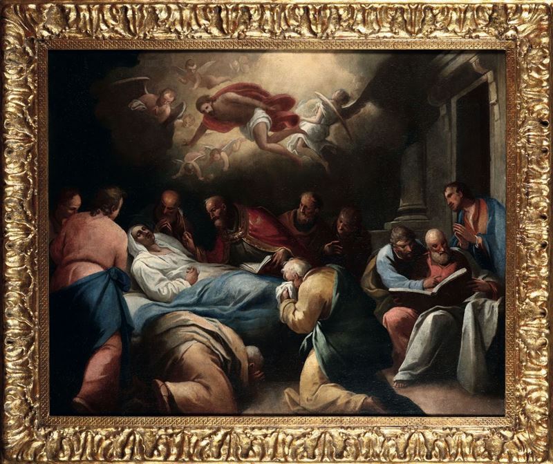 Scuola italiana del XVII secolo Morte della Vergine  - Auction Fine Art - Cambi Casa d'Aste
