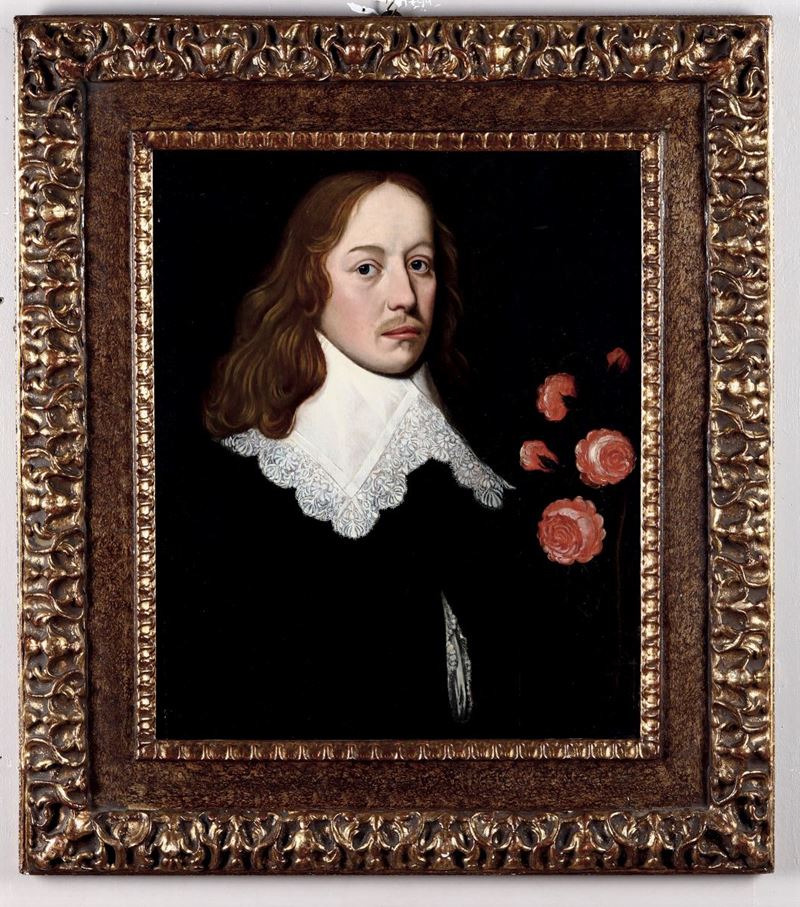 Paulus Moreelse (1571-1638) Ritratto di giovane gentiluomo  - Auction Fine Art - Cambi Casa d'Aste