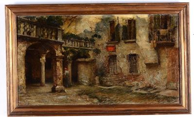 Mario Moretti Foggia (1882-1954)cortile