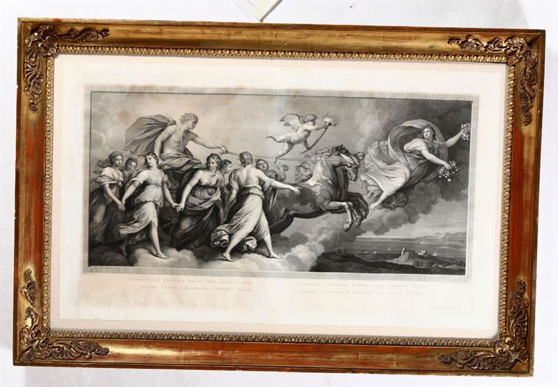Antonio Morghen incisore (1788-1853)  bulino, da Guercino.  - Asta Arredi, Dipinti e Oggetti d'Arte - Cambi Casa d'Aste