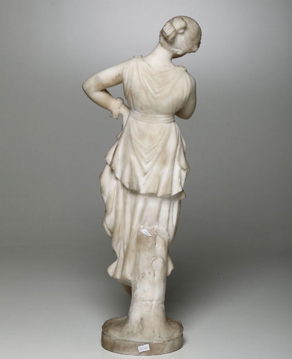 Scultura in Alabastro, da Modello di Antonio Canova, XX Secolo