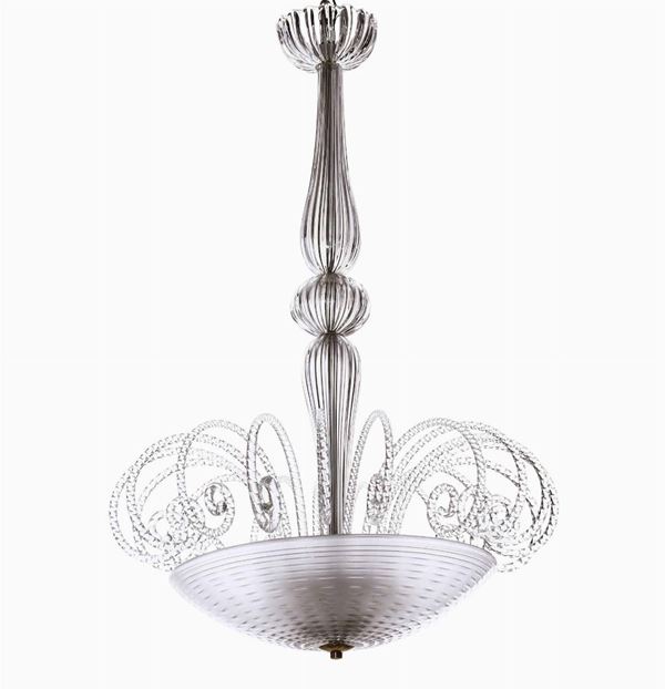 A pendant lamp, Italy, 1930s