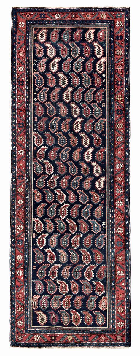 Tappeto Kazak, Caucaso fine XIX inizio XX secolo  - Auction antique rugs - Cambi Casa d'Aste