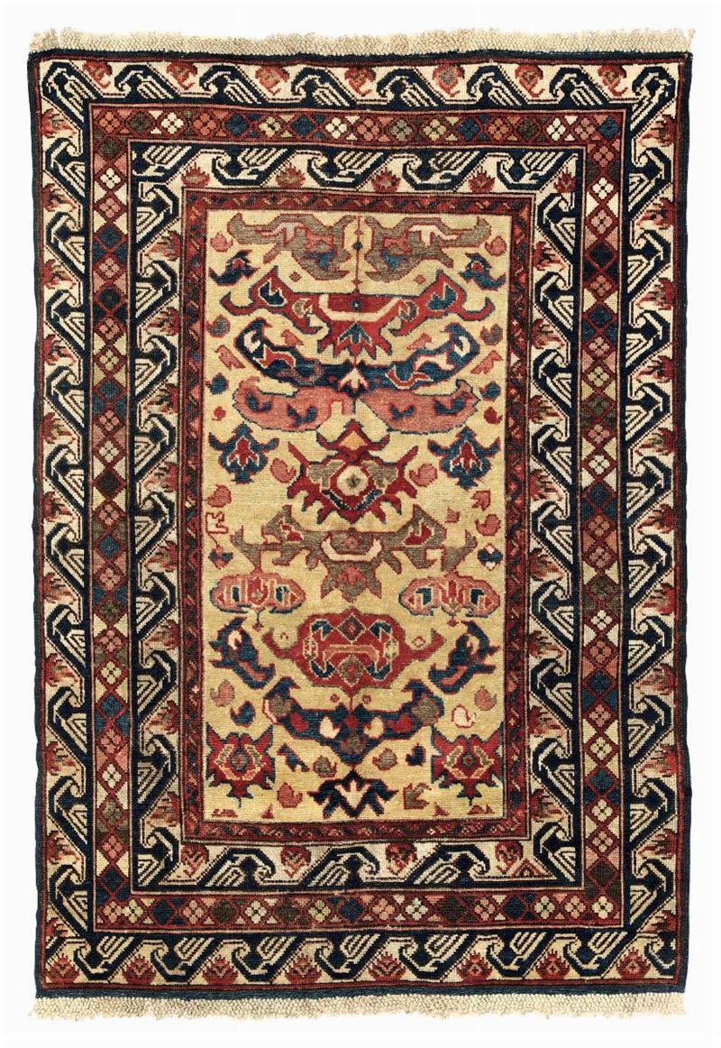 Tappeto Bidjov, Caucaso fine XIX secolo  - Auction antique rugs - Cambi Casa d'Aste