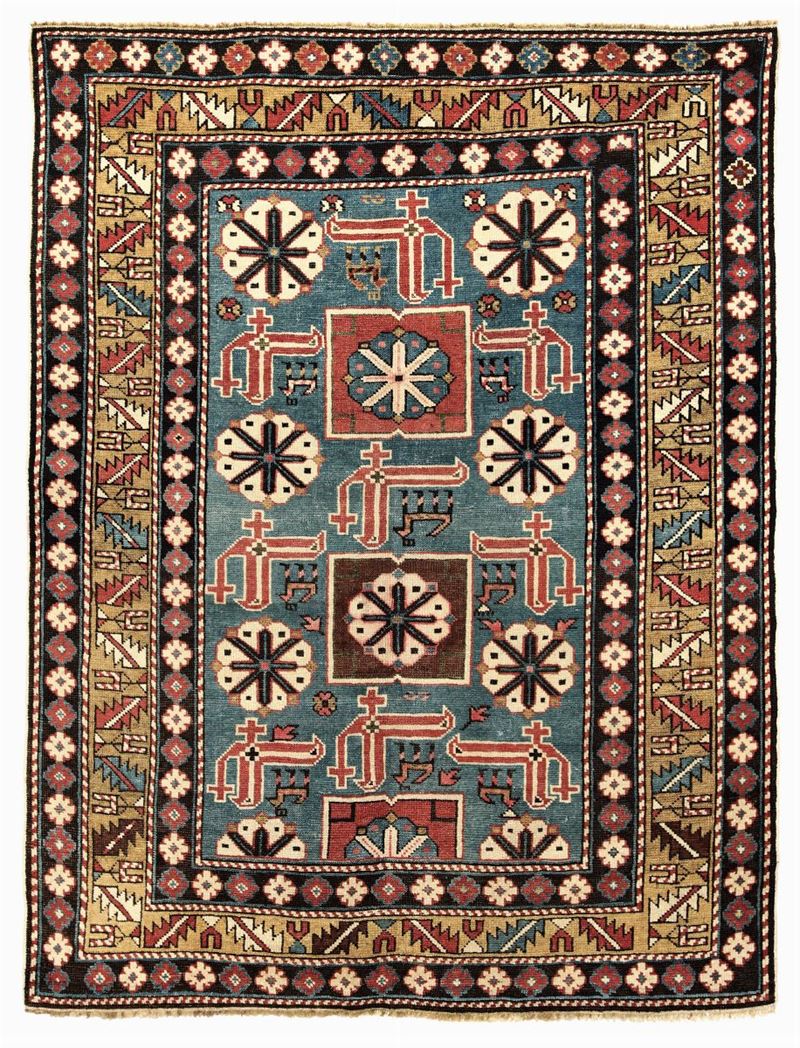 Tappeto Kuba Karagasli, Caucaso fine XIX secolo  - Auction antique rugs - Cambi Casa d'Aste
