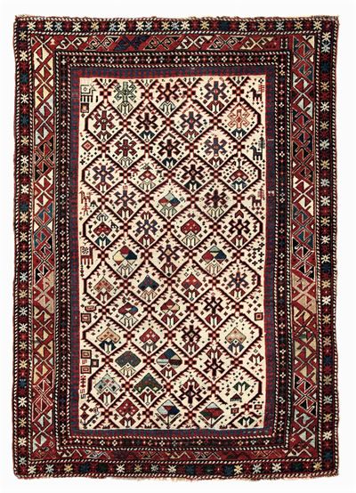 Tappeto Shirvan Daghestan, Caucaso Fine XIX Secolo